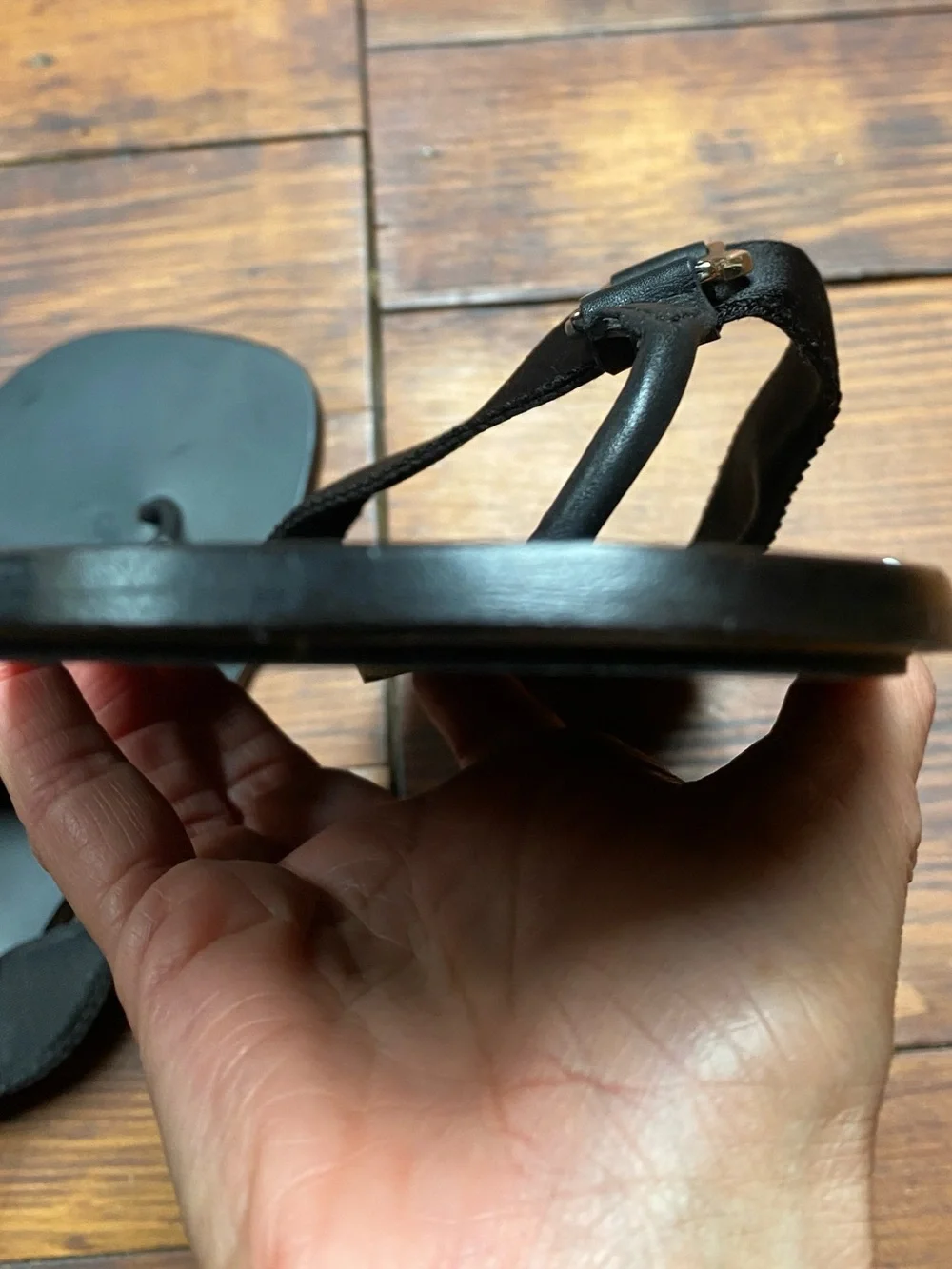Gucci Black Men’s Logo Sandals